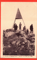 Delcampe - (RECTO / VERSO) ENVIRONS DE MOREZ - N° 61 - SOMMET DE LA DOLE AVEC PERSONNAGES - CPA - Morez