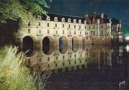 Delcampe - FRANCE - CHENONCEAUX - LE CHÂTEAU ILLUMINÉ - VAL DE LOIRE - Chenonceaux
