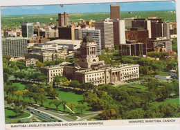 WINNIPEG Législative Building And Downtown - Winnipeg