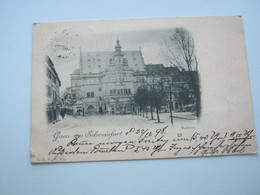 Schweinfurt   ,  Schöne Karte  Um 1898 - Schweinfurt