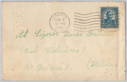 52477 - UNITED STATES - POSTAL HISTORY: COVER To ITALY 1938 - TAXED On ARRIVAL - Autres & Non Classés