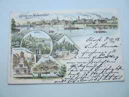 Schweinfurt   ,  Schöne Karte  Um 1898 - Schweinfurt