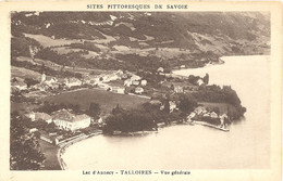 CPA - Lac D'Annecy - TALLOIRES - Vue Générale - Talloires
