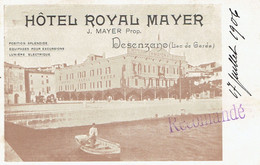 CPA DESENZANO : Hotel Royal Mayer - Brescia