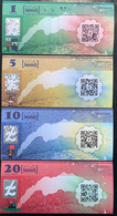 „LÉMA“€ Serie 2021 France/Suisse Billet De Banque Monnaie Locale „LE LÉMAN“ (Schweiz Switzerland EURO Local Paper Money - Private Proofs / Unofficial