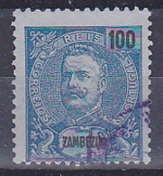 Zambèze - Zambezia – 1898 - Roi - King Carlos - 100 Réis - (0) Oblitéré - Used - Sambesi (Zambezi)