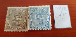 ESPAÑA Nº  141/142. (SIN CHARNELA NI DEFECTOS) - Unused Stamps