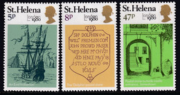 St Helena 1980 London Exhibition Sc 338-40 Mint Never Hinged - Sainte-Hélène