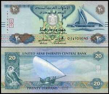 United Arab Emirates (UAE) 20 Dirhams (2016), UNC - Emirats Arabes Unis