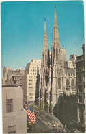 AC3271 New York - St. Patrick's Cathedral / Viaggiata 1967 - Chiese