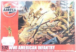 Airfix WWI WW1 AMERICAN INFANTRY SEALED , Scale HO/OO, Vintage, - Small Figures