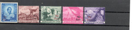 1952 Aufdruckmarken 1308-1312 Der Neuen Goldwährung Postfrisch** - Unused Stamps