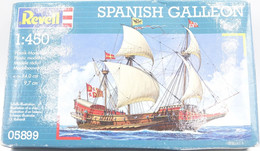 Vintage MODEL KIT : Revell Spanish Galleon SEALED NOS, Scale 1/450 - Figuren