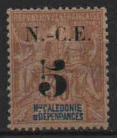 Nouvelle Calédonie  - 1900  - Type Sage - N° 65  - Neufs * - MLH - Ungebraucht