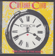 Disque Vinyle 45t - Culture Club - Time (clock Of The Heart) - Dance, Techno & House