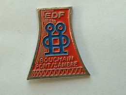 Pin's EDF - BOUCHAIN PONT/SAMBRE - EDF GDF