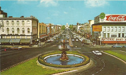 AC3278 Alabama - Montgomery - Dexter Avenue Looking East Showing State Capitol - Auto Cars Voitures / Viaggiata 1962 - Montgomery