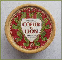 Joli Magnet Camembert CŒUR  DE LION - Publicidad