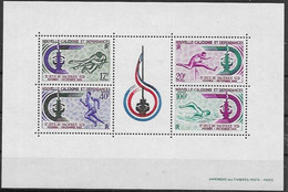 Nouvelle Caledonie Mnh ** 46 Euros 1966 Sports Sheet - Blokken & Velletjes