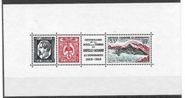 Nouvelle Caledonie Mlh * 14 Euros 1960 (trace De Charniere Sur Le Bord, Timbres ** Stamps **) - Blokken & Velletjes