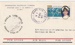 Havana Cuba 1971 Cover Mailed - Brieven En Documenten