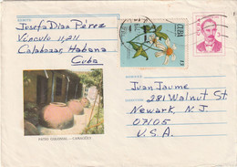 Havana Cuba 1971 Cover Mailed - Covers & Documents