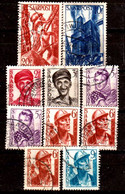 Sarre-166- Original Values Issued In 1948 (o) Used - Quality In Your Opinion. - Otros & Sin Clasificación