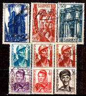 Sarre-167- Original Values Issued In 1948 (o) Used - Quality In Your Opinion. - Altri & Non Classificati