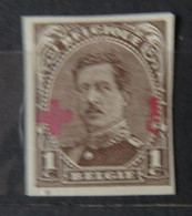 Belgium  :  1918 -  N° 150 * ;  Cat.: ??,00€  Essai Couleur : Brun Au Lieu D'orange Saintes 3063 - Probe- Und Nachdrucke