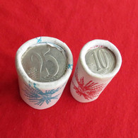 Ecuador 2 Rolls 10 + 25 Cents 2000 - Ecuador