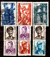 Sarre-168- Original Values Issued In 1948 (o) Used - Quality In Your Opinion. - Andere & Zonder Classificatie