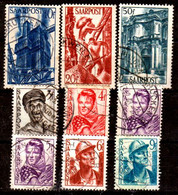 Sarre-170- Original Values Issued In 1948 (o) Used - Quality In Your Opinion. - Altri & Non Classificati