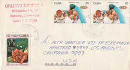 Cuba 1994 Cover Mailed - Brieven En Documenten