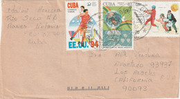 Cuba 1994 Cover Mailed - Covers & Documents