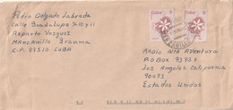 Cuba 1995 Cover Mailed - Brieven En Documenten