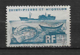 SAINT PIERRE ET MIQUELON N°339" CHALUTIER " - Gebruikt