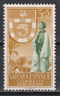 Timbre Oblitéré Du Sahara Espagnol De 1956 N°118 - Sahara Español