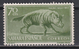 Timbre Oblitéré Du Sahara Espagnol De 1957 N°132 - Sahara Español