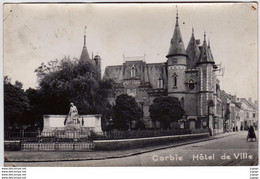CORBIE Hôtel De Ville.  Carte Photo Kodak    2 Scans - Corbie
