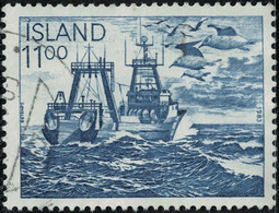 Islande 1993 Oblitéré Used Fishing Boats Bateaux De Pêche Y&T IS 553 SU - Used Stamps