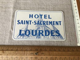 Hotel Saint - Sacrement - Adesivi Di Alberghi