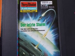 Perry Rhodan Nr 2119 Erstauflage Der Letzte Sturm - Science Fiction