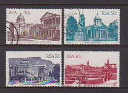 SOUTH  AFRICA    1982    South  African  Architecture    4  High  Values     USED - Oblitérés