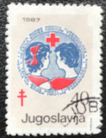 Joegoslavië - Jugoslavija - C12/6 - (°)used - 1987 - Michel 140 - Rode Kruis - Tuberculose - Timbres-taxe