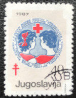 Joegoslavië - Jugoslavija - C12/6 - (°)used - 1987 - Michel 140 - Rode Kruis - Tuberculose - Impuestos