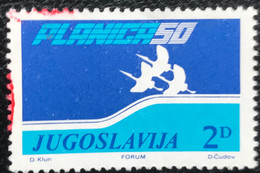 Joegoslavië - Jugoslavija - C12/7 - (°)used - 1985 - Michel 293 - 50j WK Schansspringen - Timbres-taxe