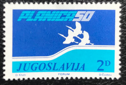 Joegoslavië - Jugoslavija - C12/7 - MH - 1985 - Michel 293 - 50j WK Schansspringen - Timbres-taxe