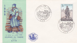 Enveloppe FDC 1445 Facteur Aux Armées Ath - 1961-70