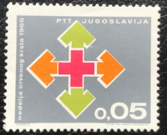 Joegoslavië - Jugoslavija - C12/7 - MNH - 1966 - Michel Z32 - Rode Kruis - Segnatasse