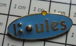 1017  Pin's Pins / Beau Et Rare / SPORTS / PETANQUE BOULES - Boule/Pétanque